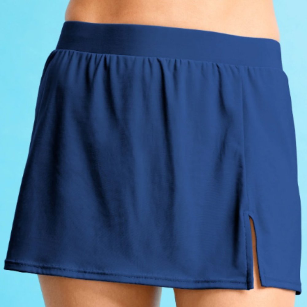 Talbots & Miraclesuit Womens Swim Skort.